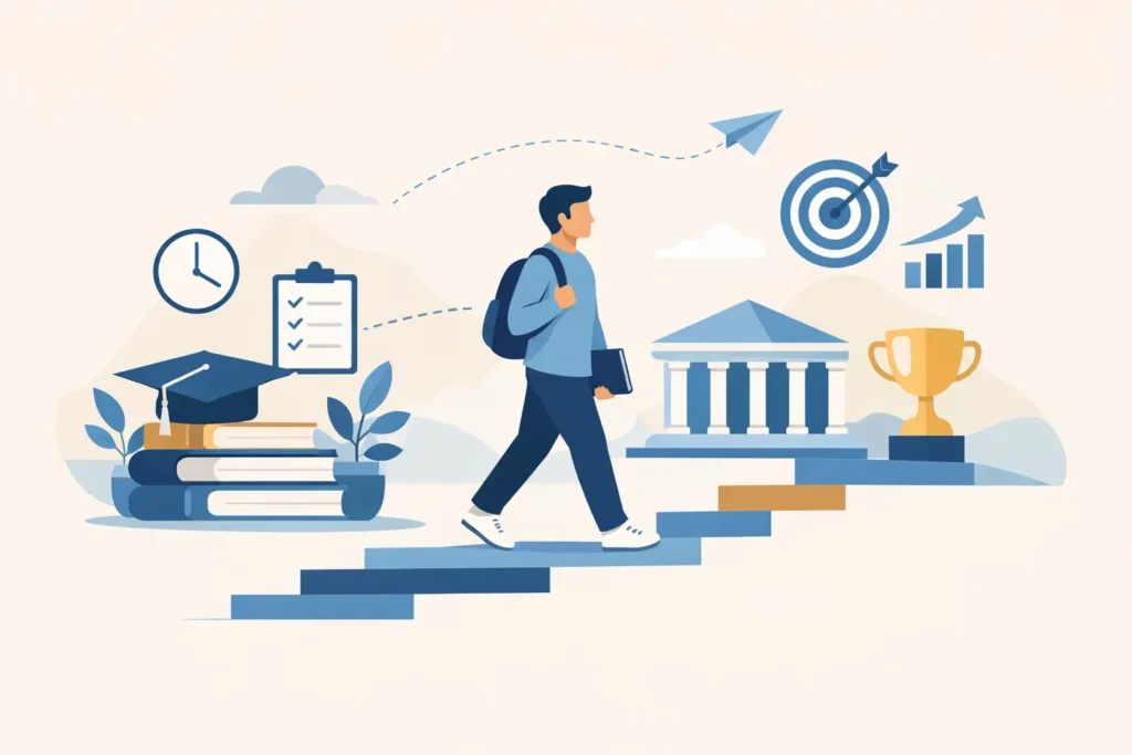 Vida estudiantil estructurada y con carácter
